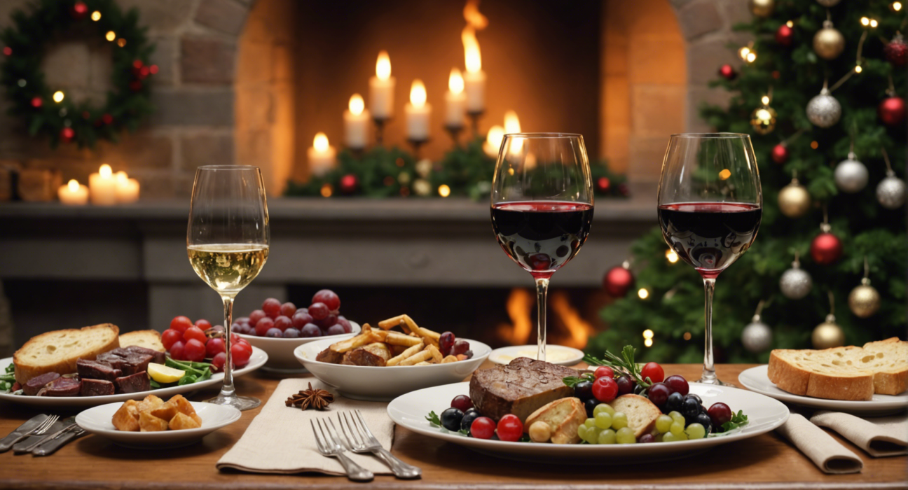 découvrez les meilleurs accords entre vins et plats de noël grâce à notre expertise œnologique. trouvez le vin parfait pour sublimer votre repas de fête.
